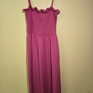 Charming Pink Summer Dress